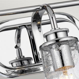 Aplique de pared para baños Braelyn (3 luces)