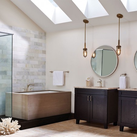 Bathroom's Pendant Lamp Urban Restoration
