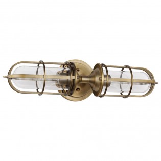 Aplique de pared para baños Urban Restoration (2 luces)