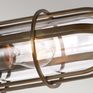 Plafón de techo para baños Urban Restoration (3 luces)