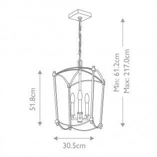 Pendant Lamp Thayer (3 lights)