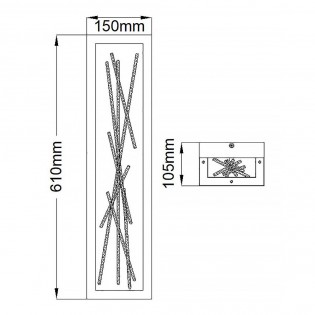LED Wall Lamp Styx (14W)