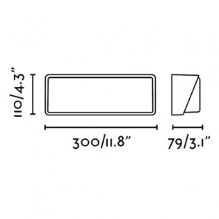Aplique exterior LED HALF (20W)