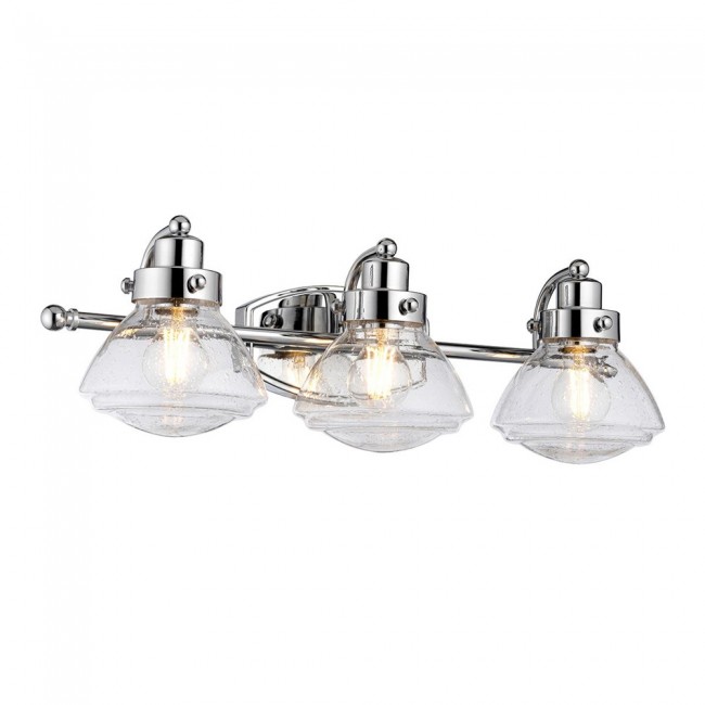 Aplique de pared para baños Scholar (3 luces)