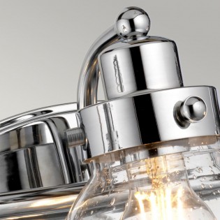 Aplique de pared para baños Scholar (3 luces)