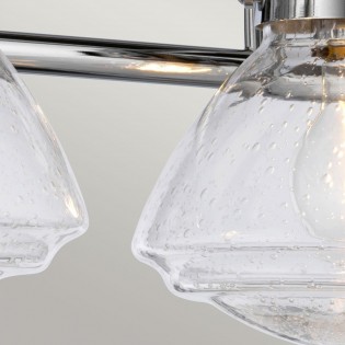 Aplique de pared para baños Scholar (3 luces)