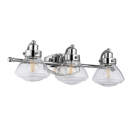 Aplique de pared para baños Scholar (3 luces)
