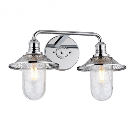 Aplique de pared para baños Rigby (2 luces)