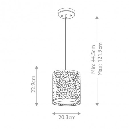 Pendant lamp Confetti