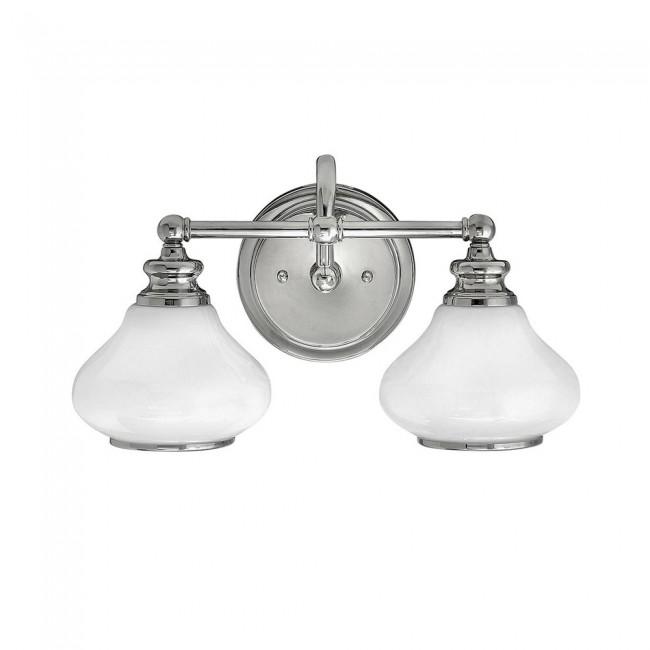 Aplique de pared para baños Ainsley (2 luces)
