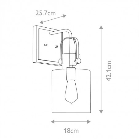 Aplique de pared Kitner