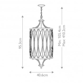Ceiling lamp Walden (4 lights)