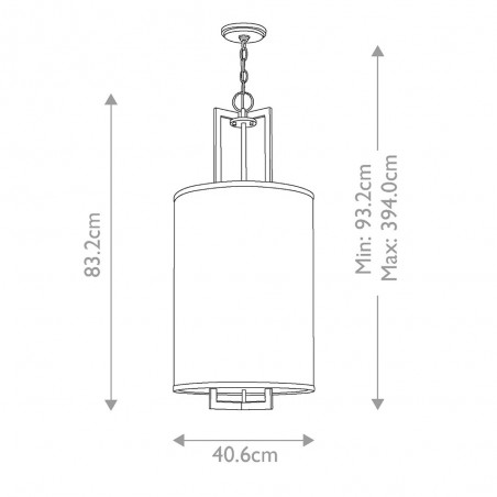 Pendant lamp Hampton