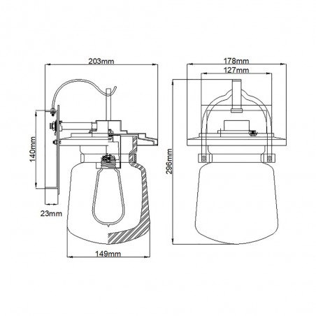 Outdoor Wall Lamp Lasalle