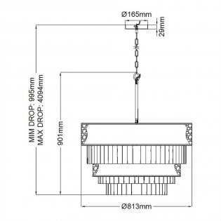 Pendant Lamp Reverie (12 lights)