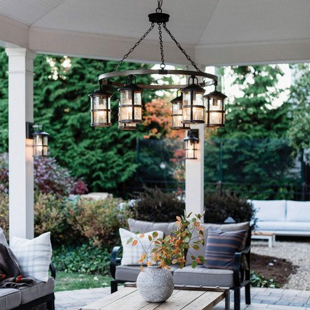 Lámpara colgante Lakehouse (6 luces)
