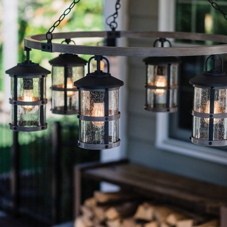 Lámpara colgante Lakehouse (6 luces)