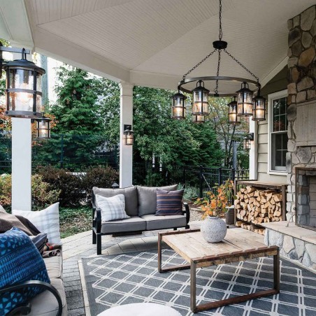 Lámpara colgante Lakehouse (6 luces)