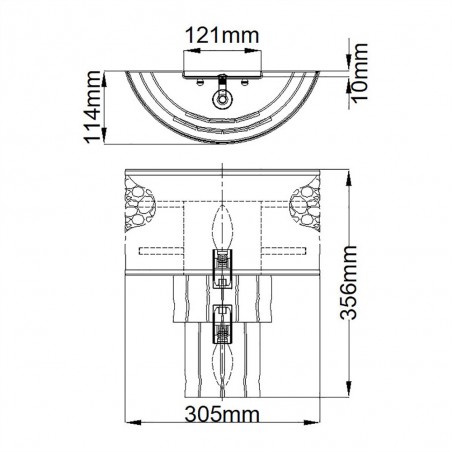 Wall Lamp Reverie (2 lights)