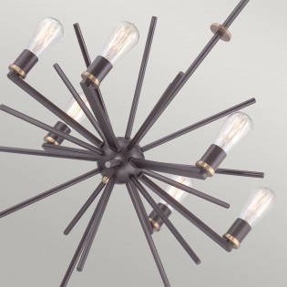 Lámpara de techo Carnegie (6 luces)