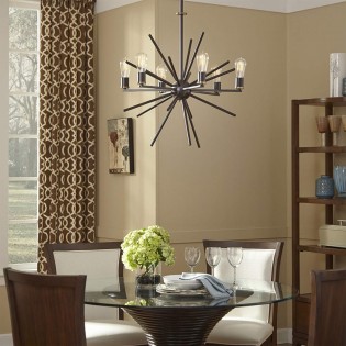 Ceiling lamp Carnegie (6 lights)
