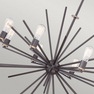 Lámpara de techo Carnegie (8 luces)