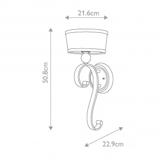 Aplique de pared Madison Manor