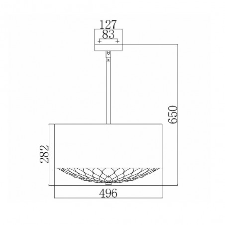 Ceiling lamp Botanic