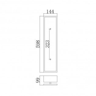Wall lamp LED Kenney (40W)