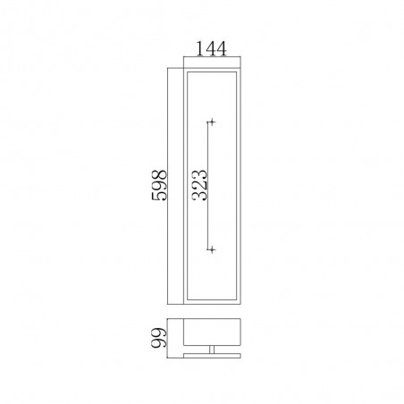 Wall lamp LED Kenney (40W)