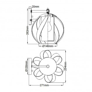 Wall Lamp Blacksmith