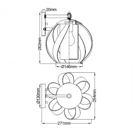 Wall Lamp Blacksmith