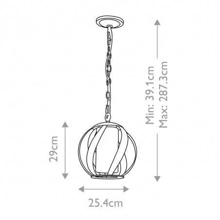 Pendant Lamp Blacksmith