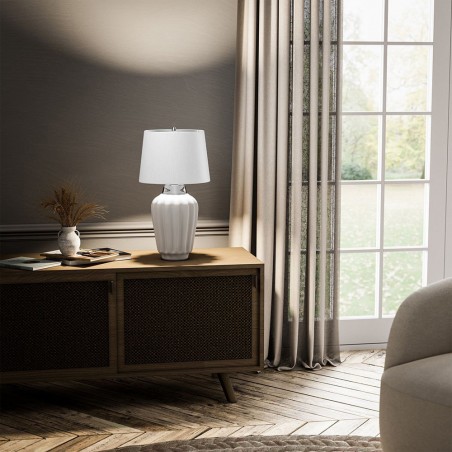 Table Lamp Bexley White
