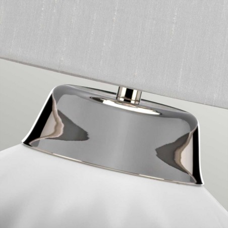 Lámpara de mesa Bexley Blanca