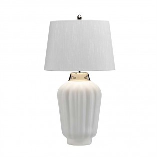 Lámpara de mesa Bexley Blanca