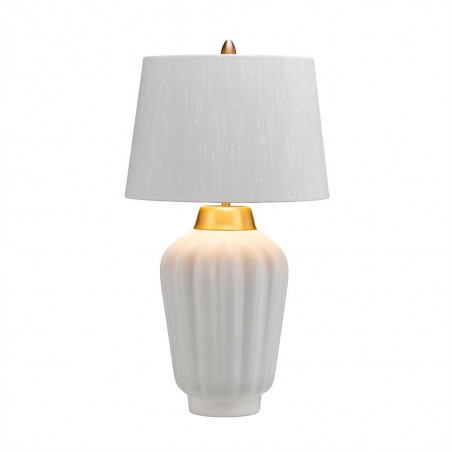 Lámpara de mesa Bexley Blanca