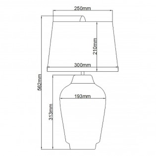 Table Lamp Bexley Black