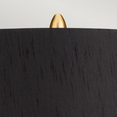 Lámpara de mesa Bexley Negra