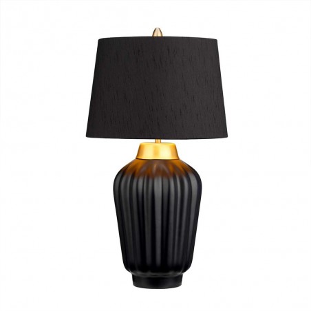 Lámpara de mesa Bexley Negra