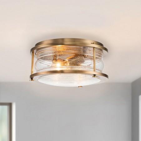 Bathroom's Ceiling Flush Light Ashland Bay