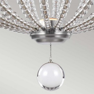 Pendant lamp LED Oberlin L (2x12W)