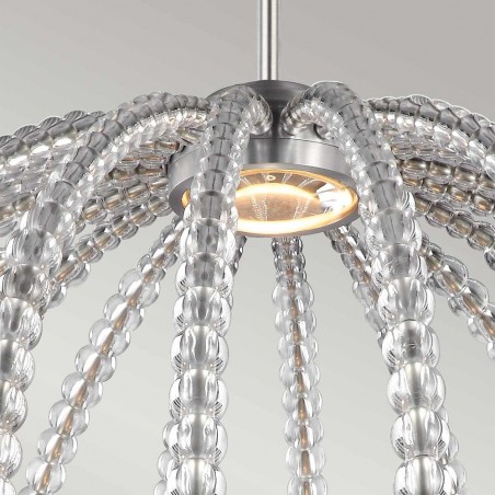 Pendant lamp LED Oberlin L (2x12W)