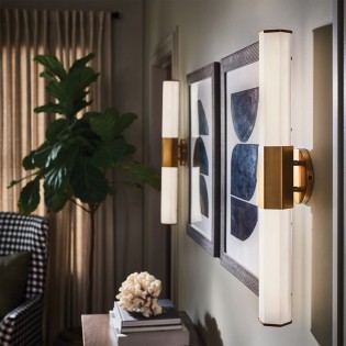 Bathroom's LED Wall Lamp Facet (2x12W)