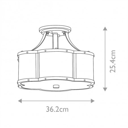 Ceiling Flush Light Chance S