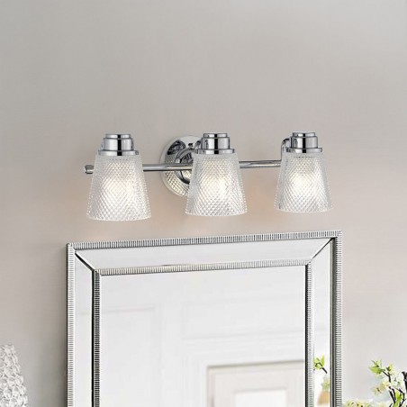 Bathroom's Wall Lamp Hudson (3 lights)