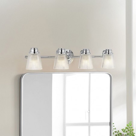 Bathroom's Wall Lamp Hudson (4 lights)
