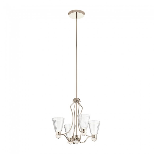 Lámpara de araña LED Kayva (4x6W)