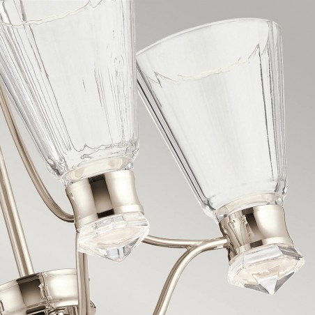 Bathroom's LED Chandelier Kayva (4x6W)