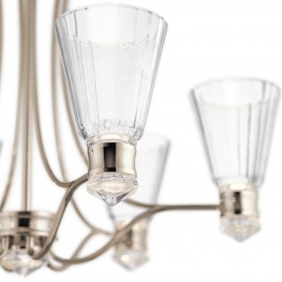 Lámpara de araña LED Kayva (6x6W)